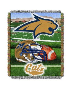The Northwest Company Montana State College "Home Field Advantage" 48x60 Tapestry Throw