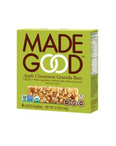 Made Good Granola Bar - Apple Cinnamon - Case of 6 - 5 oz.