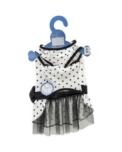 Nandog Pet Gear Stellar Pet Boutique Polka Dot Dress-Medium