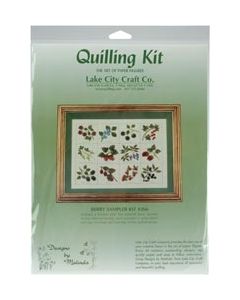 Lake City Craft Quilling Kit-Berry Sampler