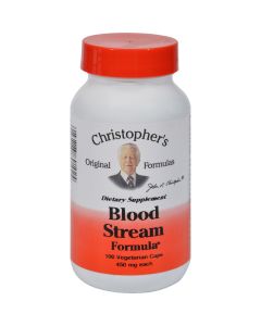 Dr. Christopher's Formulas Dr. Christopher's Blood Stream Formula - 440 mg - 100 Vegetarian Capsules