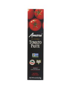Amore Tomato Paste - Tube - 4.5 oz - case of 12