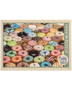 Outset Media Jigsaw Puzzle 1000 Pieces 10"X14"-Doughnuts