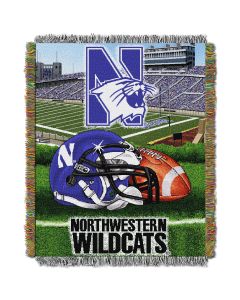 The Northwest Company Northwestern  College "Home Field Advantage" 48x60 Tapestry Throw