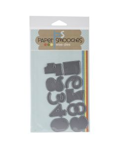 Paper Smooches Die-Digits