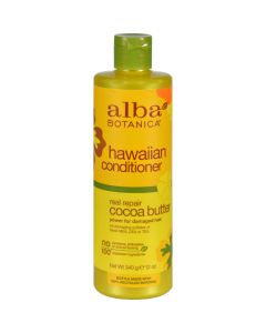 Alba Botanica Hawaiian Hair Conditioner Cocoa Butter - 12 fl oz