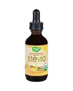 Nature's Way Natures Way Stevia - Organic - Vanilla - Drops - 2 oz