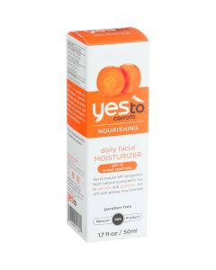 Yes to Carrots Moisturizer - Daily Facial - Nourishing - SPF 15 - 1.7 oz