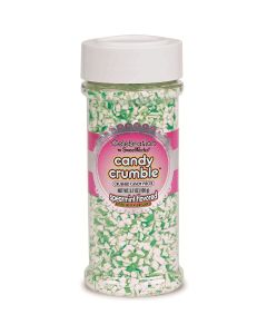 Celebrations By SweetWorks Candy Crumble(TM) 3.7oz-Green & White - Spearmint - Celebrations By SweetWorks Candy Crumble(TM) 3.7oz-Green & White - Spearmint