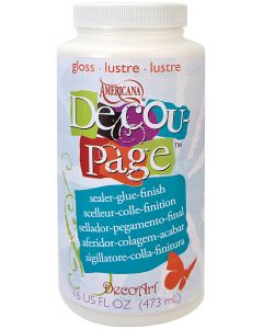 Deco Art Americana Decou-Page Glue-16oz Gloss