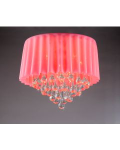 Warehouse of Tiffany Rose Curtain Crystal Chandelier
