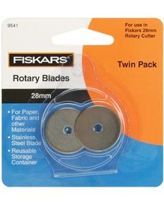 Fiskars Rotary Cutter Blade Refills-28mm 2/Pkg