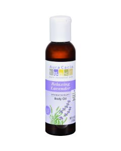 Aura Cacia Aromatherapy Body Oil Lavender Harvest - 4 fl oz