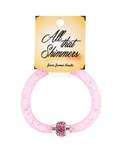 Jesse James All That Shimmers Ready-Made Bracelets-Dark Pink
