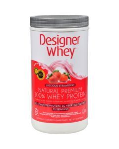 Designer Whey Protein Powder Strawberry - 2 lbs