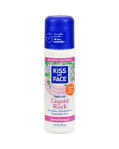 Kiss My Face Deodorant Liquid Rock Roll On Peaceful Patchouli - 3 fl oz