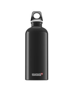 Sigg Water Bottle - Traveller - Black - .6 Liter