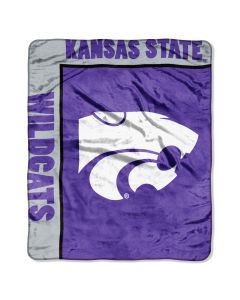 The Northwest Company Kansas State  "School Spirit" 50"x60" Raschel Throw (College) - Kansas State  "School Spirit" 50"x60" Raschel Throw (College)