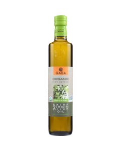 Gaea Olive Oil - Organic - Extra Virgin - 17 oz - case of 6