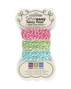 We R Memory Keepers Sew Easy Baker's Twine 8.7yd 3/Pkg-Tertiary