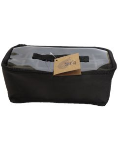 Bluefig Black Paint Wagon With Clear Top-10"X4"X4.5"