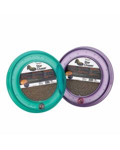 Bergan Starchaser Turboscratcher Cat Toy Assorted 16" x 16" x 1.88"