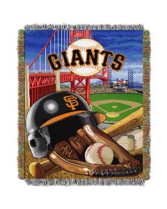 The Northwest Company SF Giants  "Home Field Advantage" 48x60 Tapestry Throw
