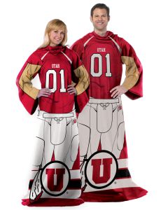 The Northwest Company Utah College "Uniform" Adult Fleece Comfy Throw