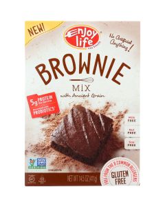 Enjoy Life Baking Mix - Brownie Mix - Gluten Free - 14.5 oz - case of 6