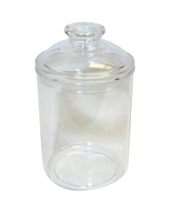 Hampton Art Acrylic Apothecary Jar 8.5"X4.5"X4.5"-Cylinder