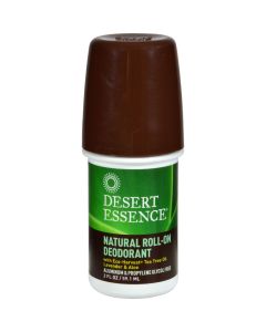 Desert Essence Natural Roll-On Deodorant - 2 oz