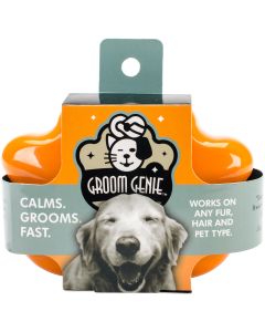 Multipet Dog Groom Genie Large 5"-Orange