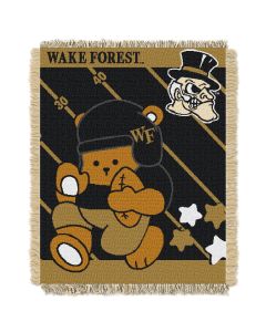 The Northwest Company Wake Forest  College Baby 36x46 Triple Woven Jacquard Throw - Fullback Series