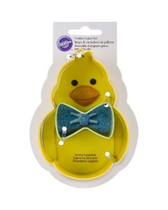 Wilton Metal Cookie Cutter Set 2pc-Chick & Bowtie