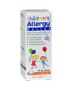 NatraBio Children's Allergy Relief - 1 fl oz