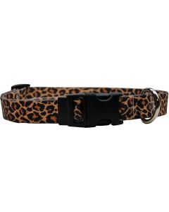 Yellow Dog Design Yellow Dog Collar Small 10"-14"-Leopard Skin