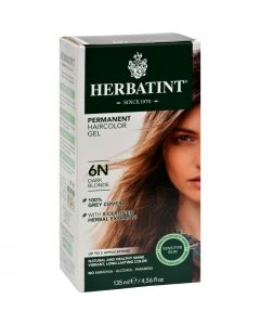 Herbatint Permanent Herbal Haircolour Gel 6N Dark Blonde - 135 ml