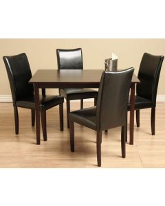 Warehouse of Tiffany Shino Black 5-piece Dining Room Furniture Set