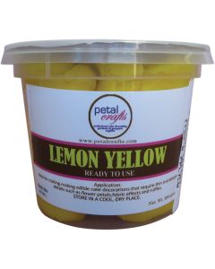 Petal Crafts Platinum Paste 7.05oz-Lemon Yellow