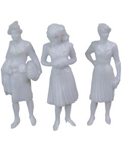 SCP Female Figures 1.5" 5/Pkg-