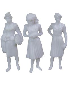 SCP Female Figures 1.5" 5/Pkg-