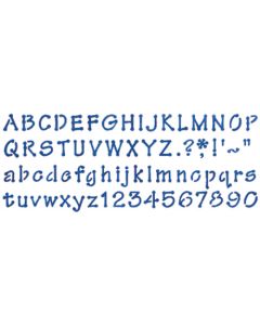 Plaid:Delta Stencil Magic Decorative Stencils-Whimiscal Dot Alphabet 5.25"X13"