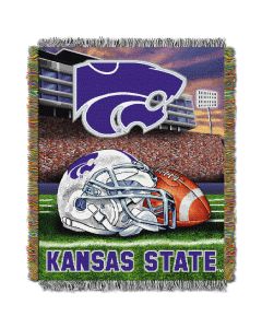 The Northwest Company Kansas St College "Home Field Advantage" 48x60 Tapestry Throw