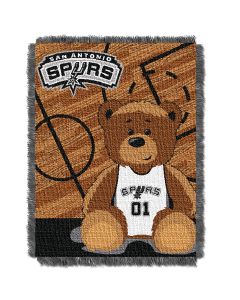 The Northwest Company Spurs  Baby 36x46 Triple Woven Jacquard Throw - Half Court Series