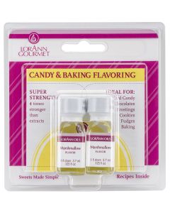 Lorann Oils Candy & Baking Flavoring .125oz 2/Pkg-Marshmallow