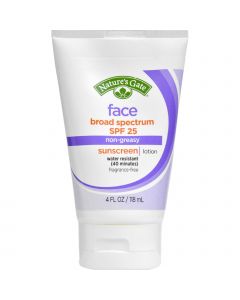 Nature's Gate Faceblock Sunscreen - Fragrance Free Broad Spectrum SPF 25 - 4 fl oz