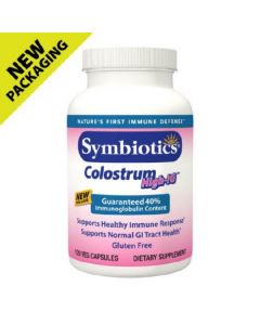 Symbiotics Colostrum High-IG - 120 Capsules