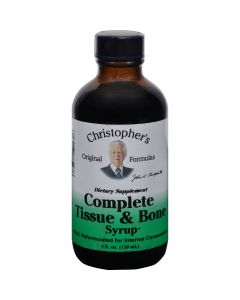 Dr. Christopher's Formulas Complete Tissue and Bone Syrup - 4 oz