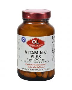 Olympian Labs Vitamin C - Vitamin-C Plex - 1000 mg - 90 Tablets