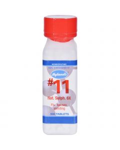 Hyland's No.11 Nat. Sulph. 6x - 1 g - 500 Tablets